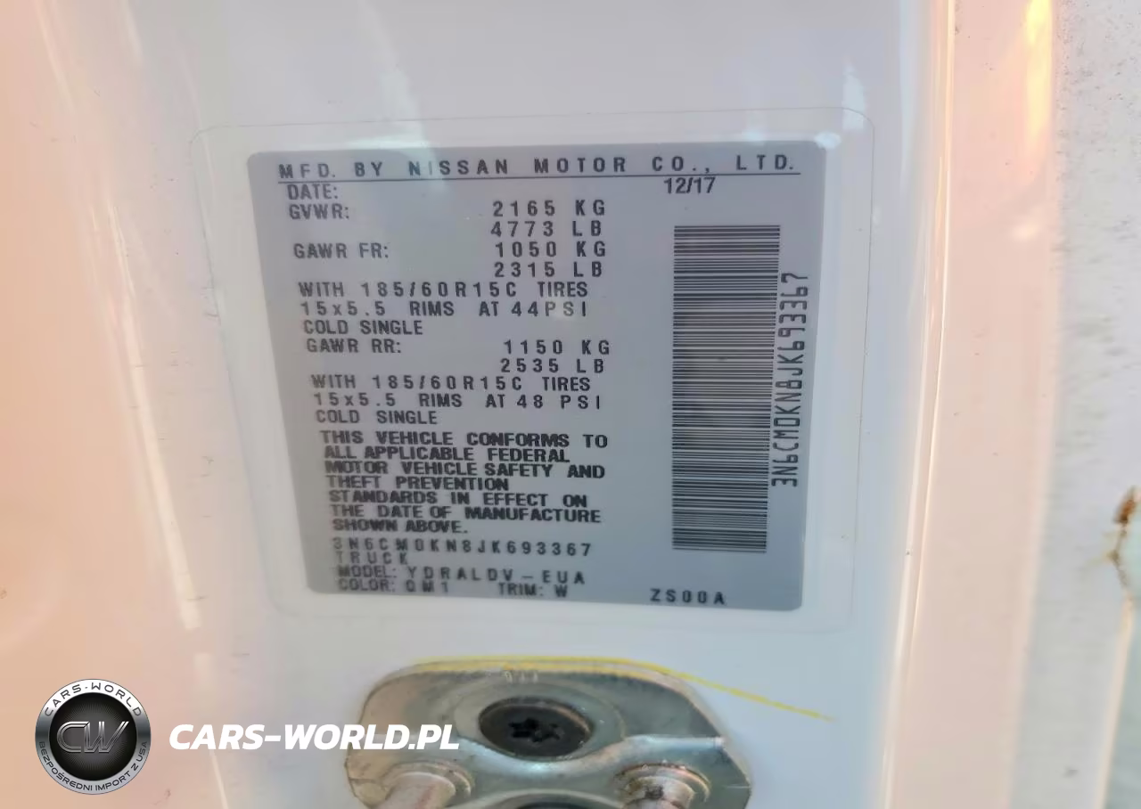 2018 Nissan Nv200 S VIN:3N6CM0KN8JK693367 - 13