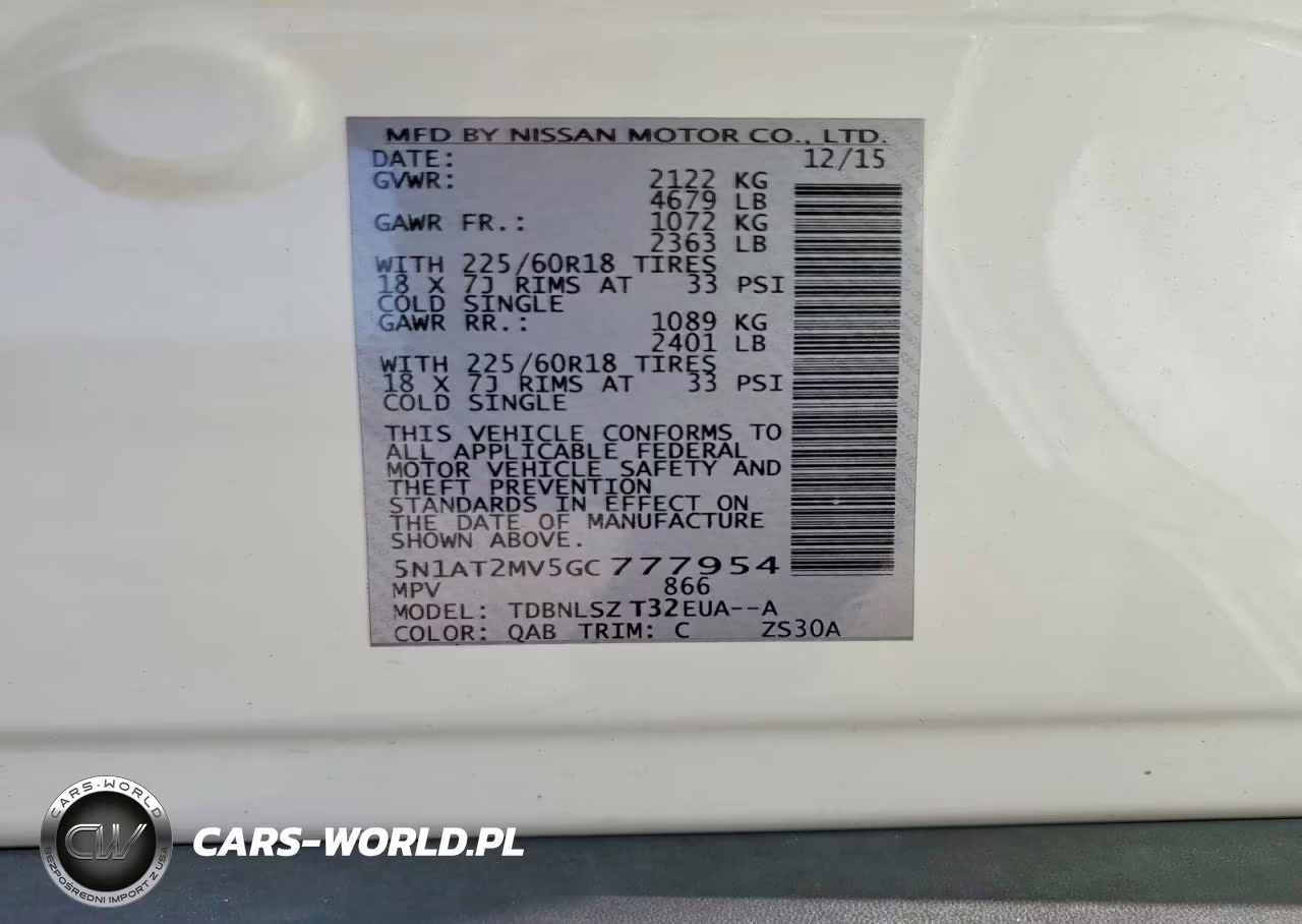 2016 Nissan Rogue Sl VIN:5N1AT2MV5GC777954 - 13