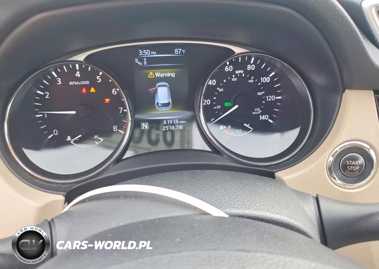 2016 Nissan Rogue Sl VIN:5N1AT2MV5GC777954 - 9