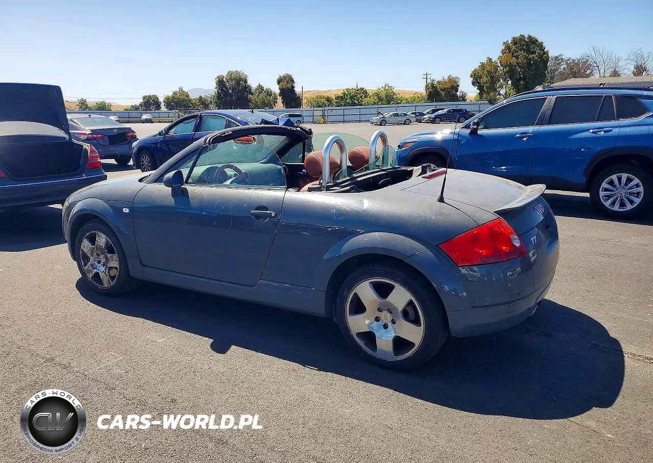 2001 Audi Tt Quattro VIN:TRUUT28NX11043329 - 2