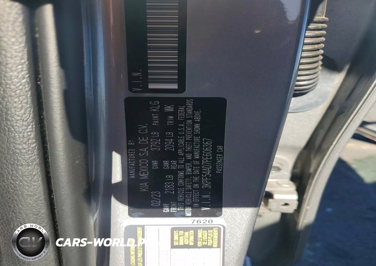 2023 Kia Forte Gt Line VIN:3KPF54AD7PE606367 - 12