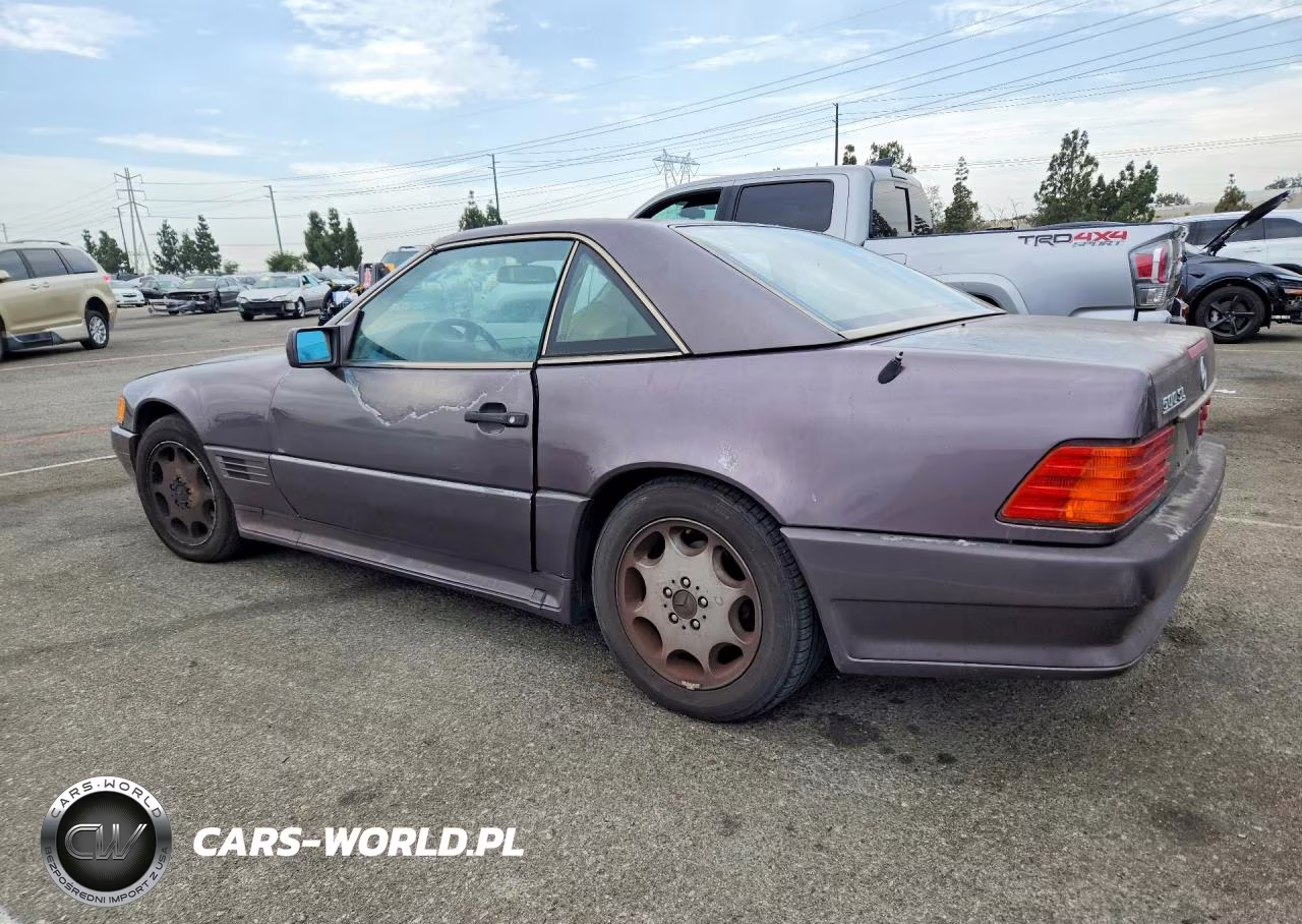 1993 Mercedes-Benz 500 Sl VIN:WDBFA67E6PF071589 - 2