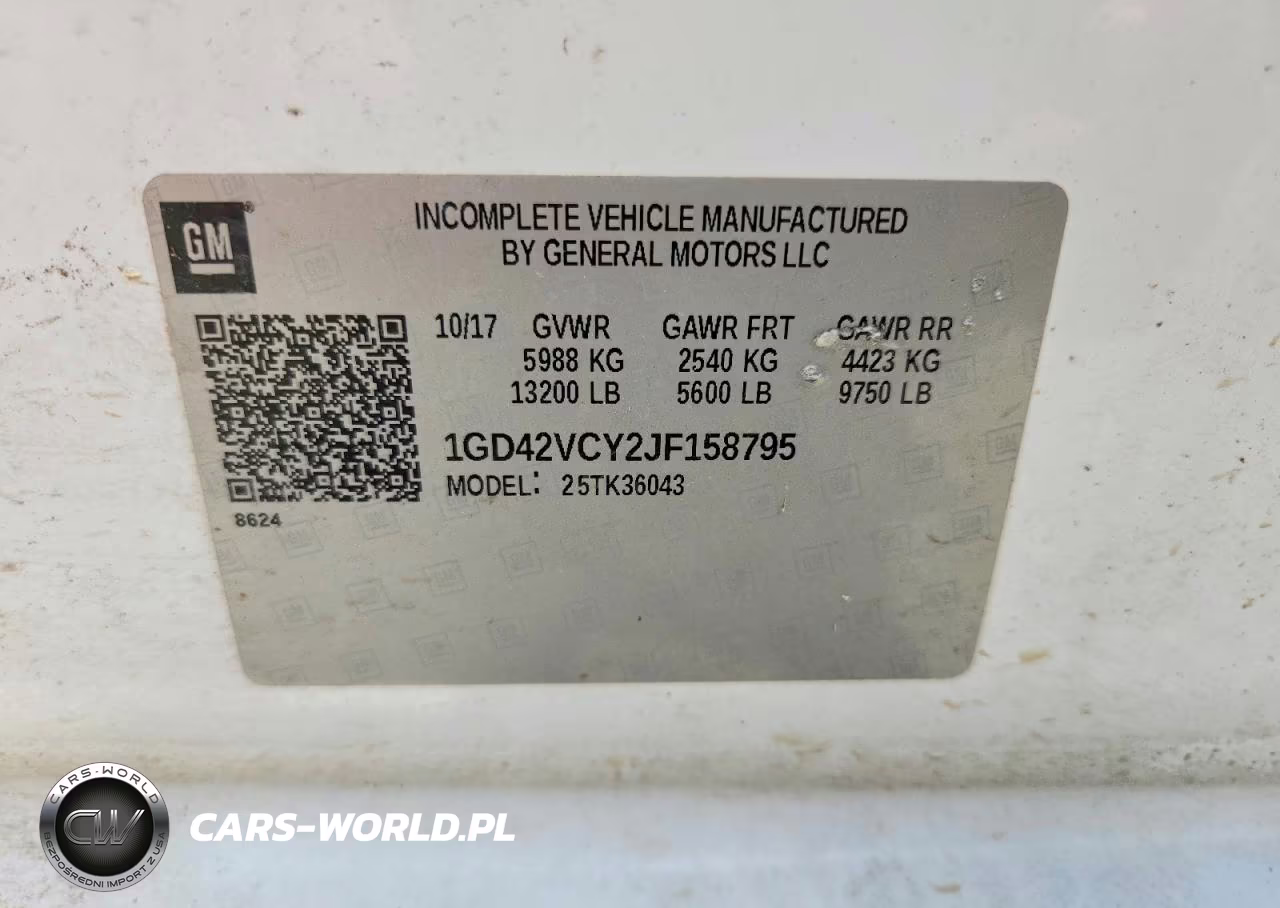 2018 GMC Sierra K3500 VIN:1GD42VCY2JF158795 - 13