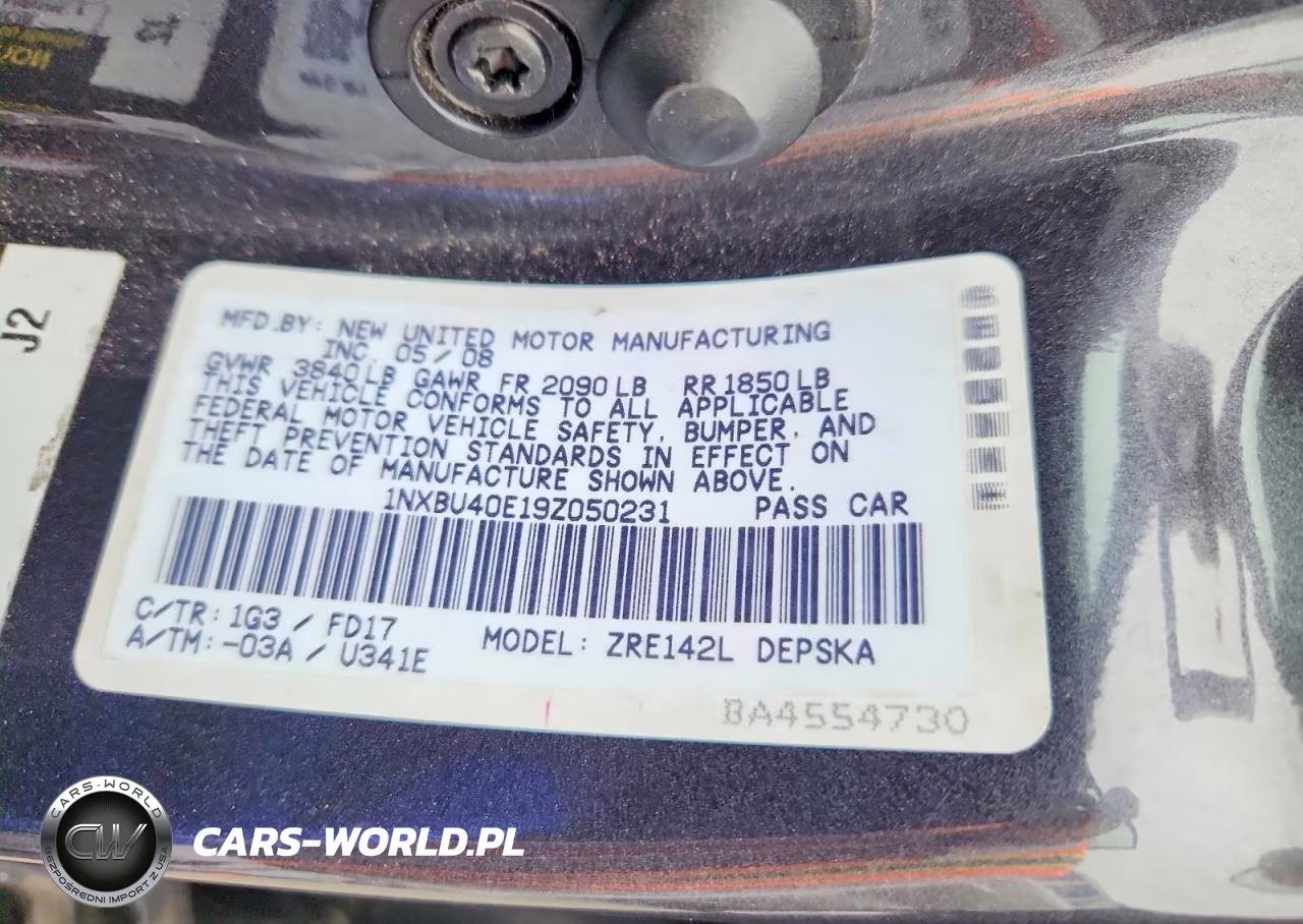 2009 Toyota Corolla S VIN:1NXBU40E19Z050231 - 12