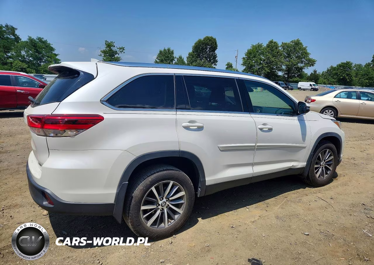2019 Toyota Highlander Xle VIN:5TDJZRFH6KS622744 - 3