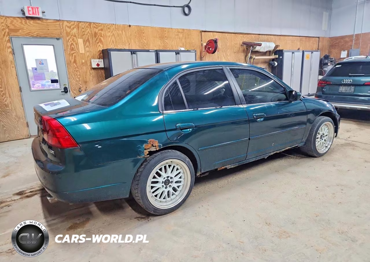 2002 Honda Civic Dx VIN:2HGES15142H569361 - 3