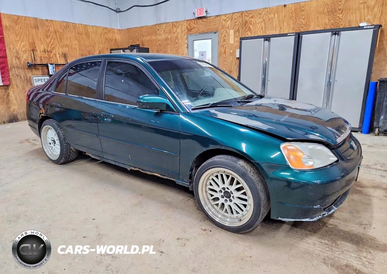 2002 Honda Civic Dx VIN:2HGES15142H569361 - 4