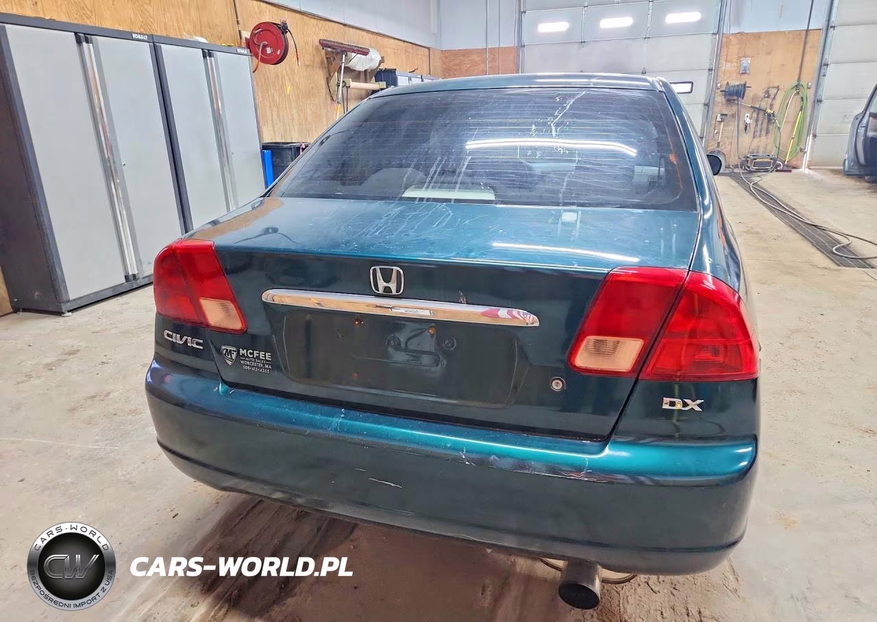 2002 Honda Civic Dx VIN:2HGES15142H569361 - 6