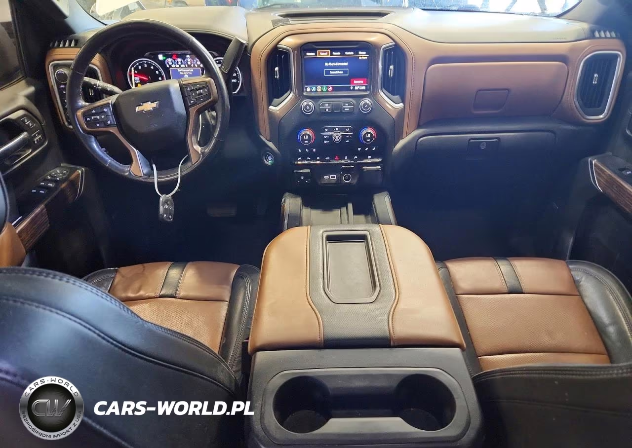 2019 Chevrolet Silverado K1500 High Country VIN:1GCUYHELXKZ425154 - 8