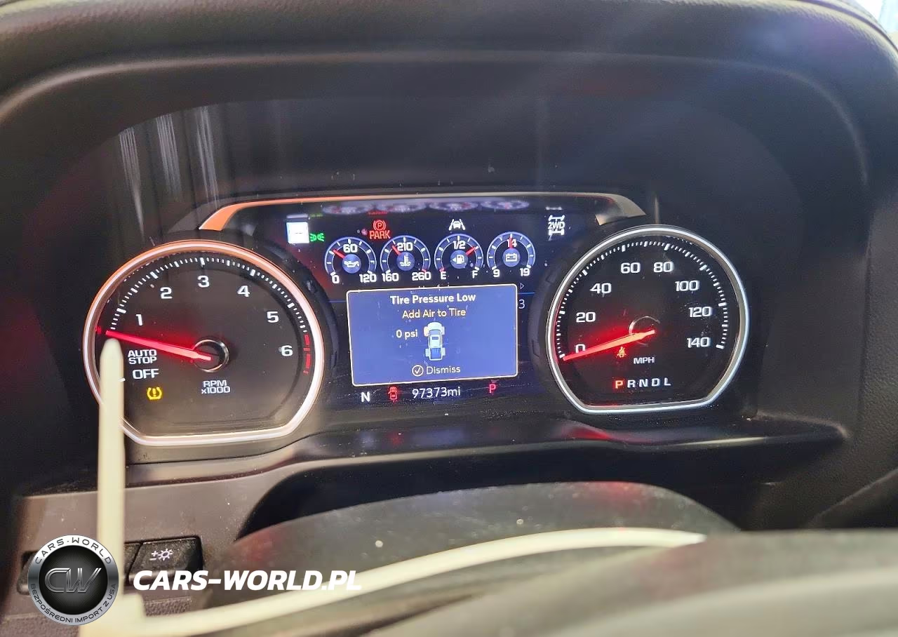 2019 Chevrolet Silverado K1500 High Country VIN:1GCUYHELXKZ425154 - 9