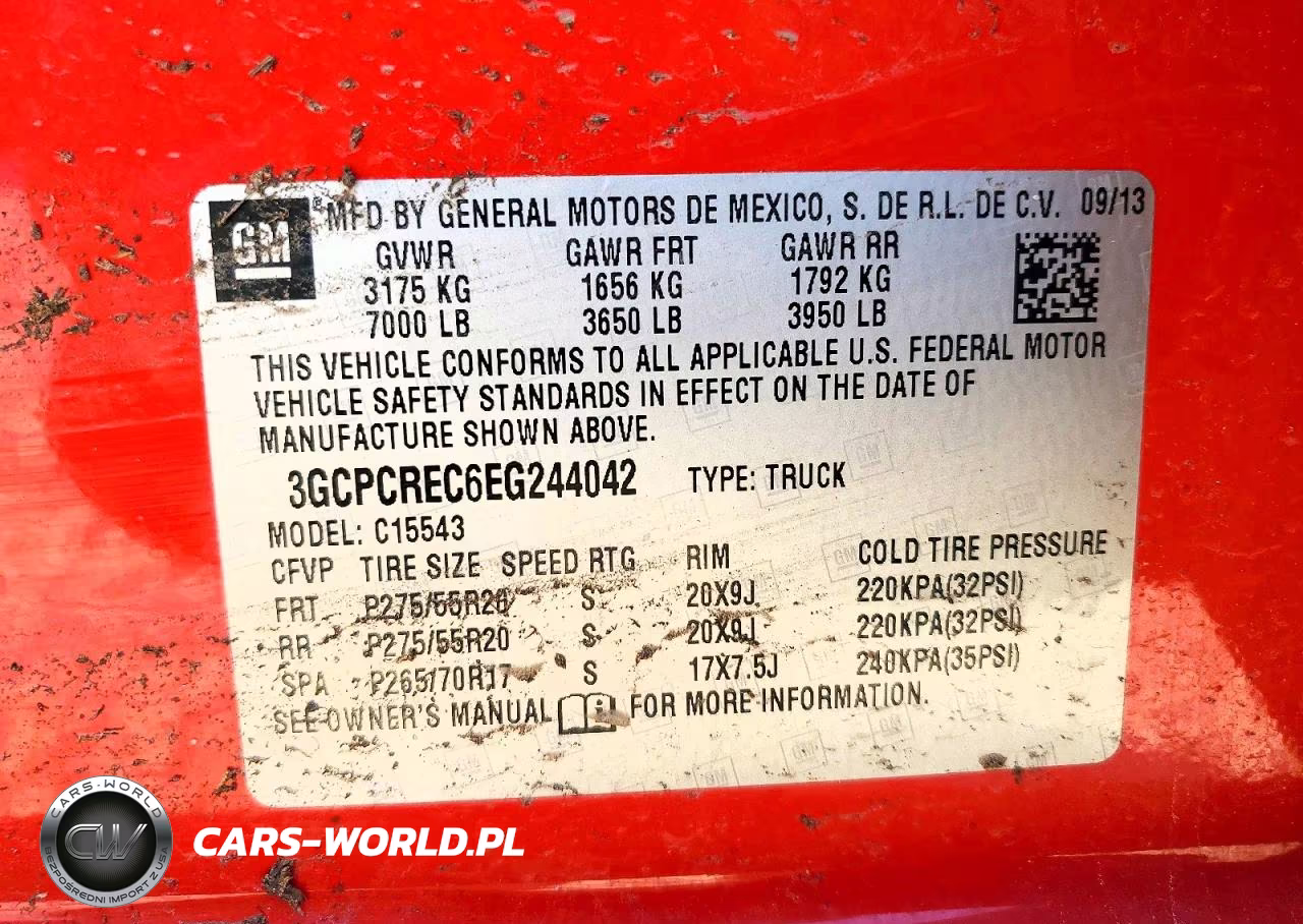 2014 Chevrolet Silverado C1500 Lt VIN:3GCPCREC6EG244042 - 13