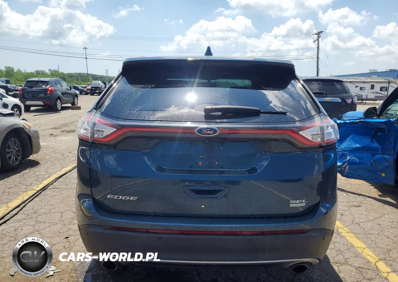2016 Ford Edge Sel VIN:2FMPK3J96GBB10417 - 6