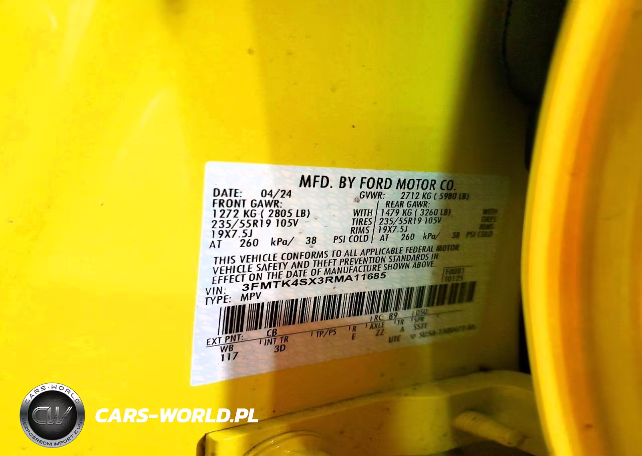 2024 Ford Mustang Mach-E Gt VIN:3FMTK4SX3RMA11685 - 13