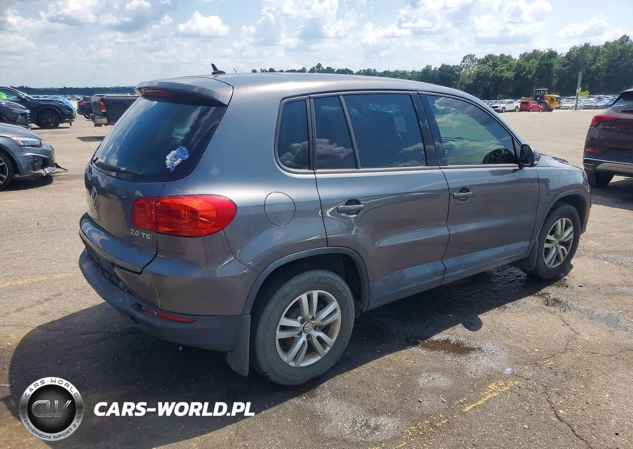 2013 Volkswagen Tiguan S-Se-Sel VIN:WVGAV3AX5DW589595 - 3
