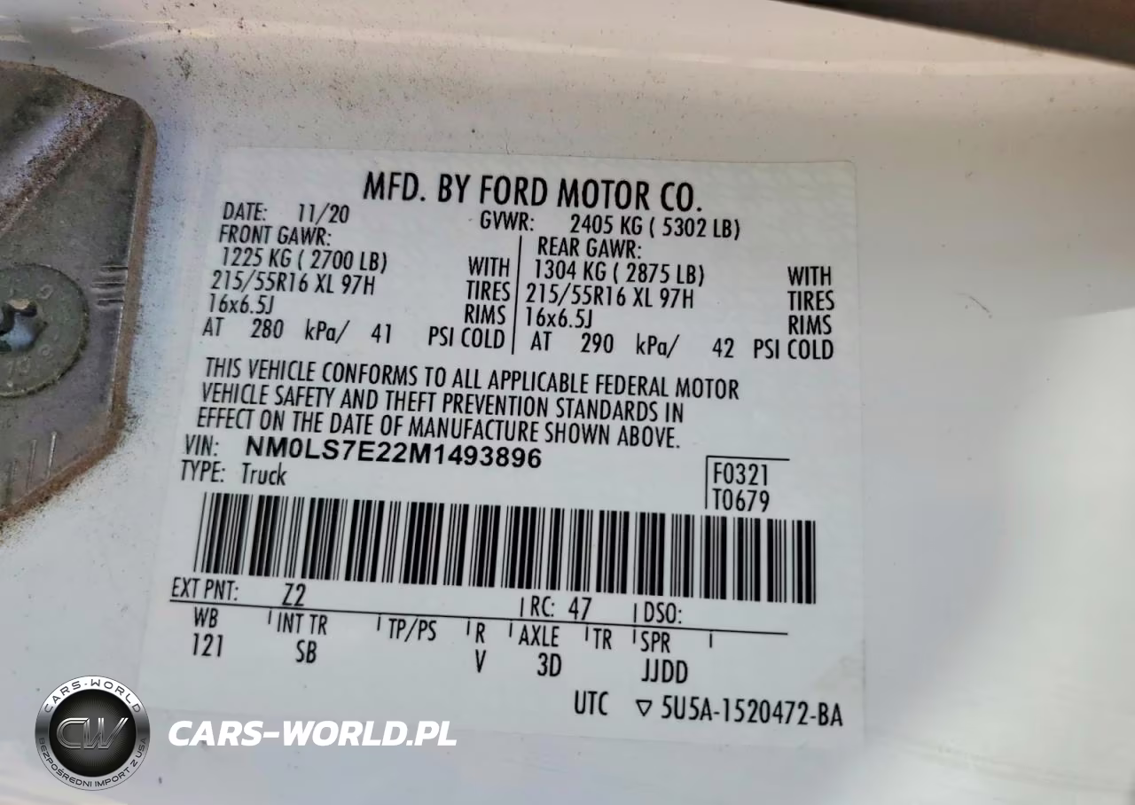 2021 Ford Transit Connect Xl VIN:NM0LS7E22M1493896 - 13