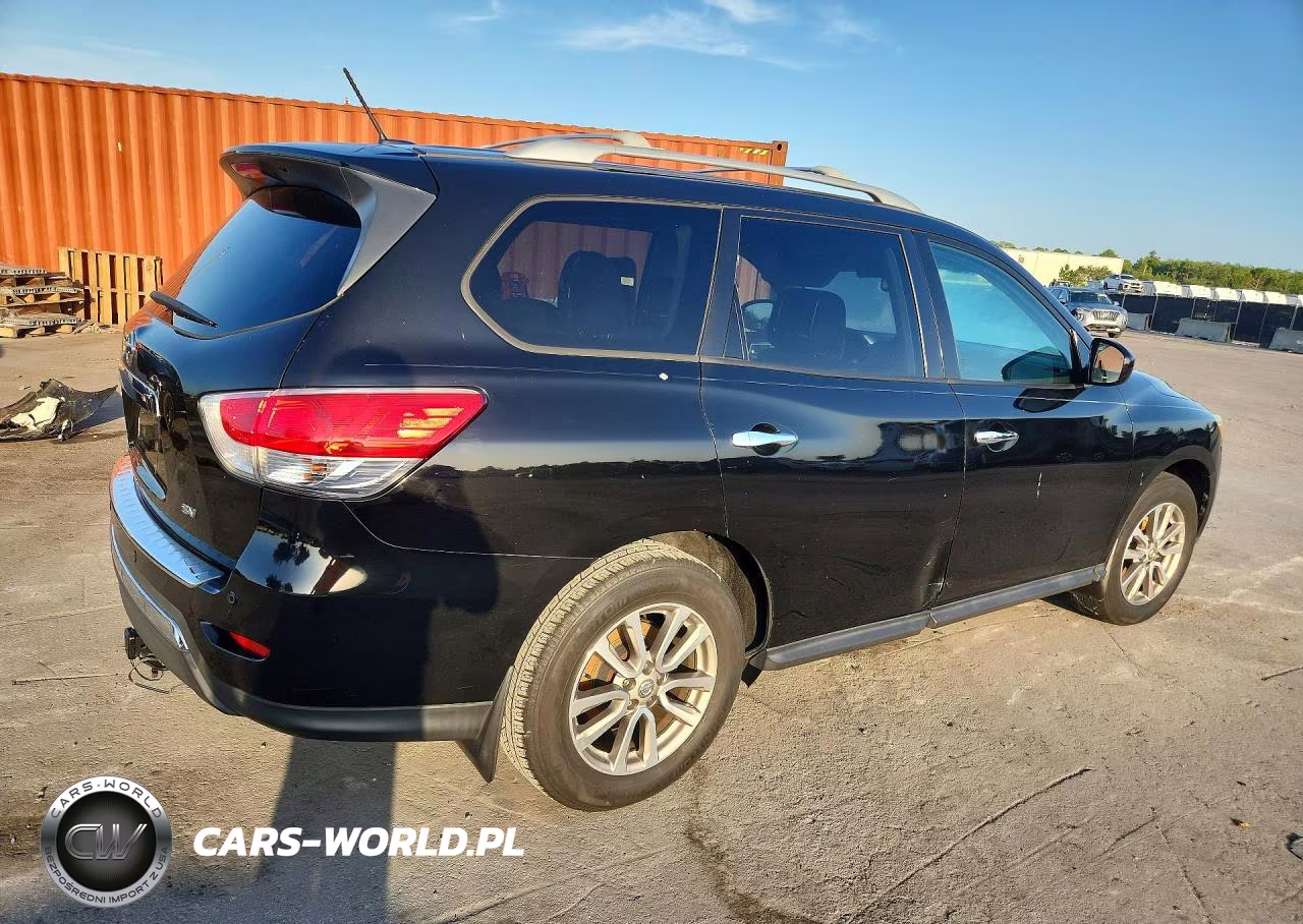 2015 Nissan Pathfinder Sv VIN:5N1AR2MN8FC708432 - 3