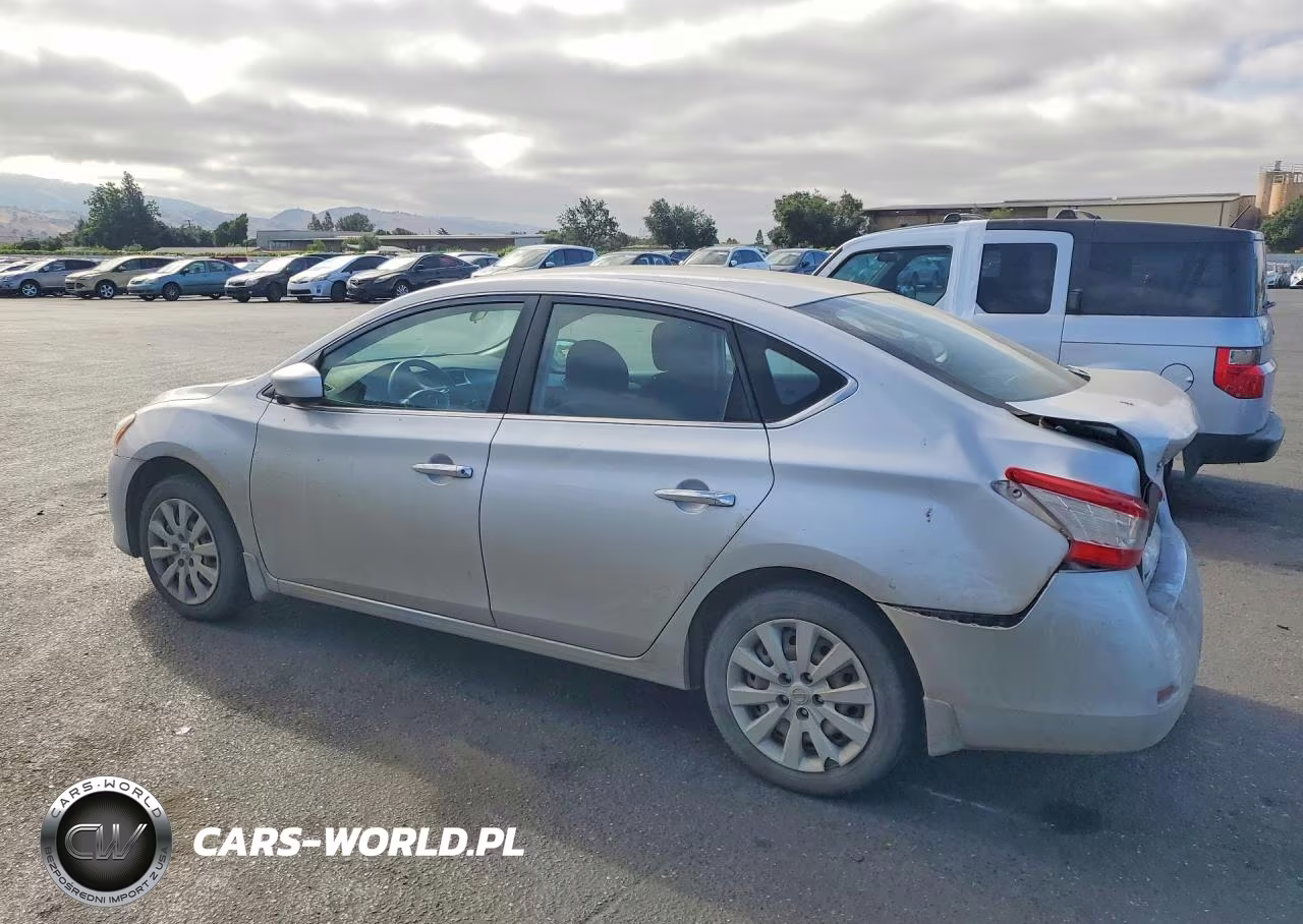 2015 Nissan Sentra S VIN:3N1AB7AP4FY238227 - 2