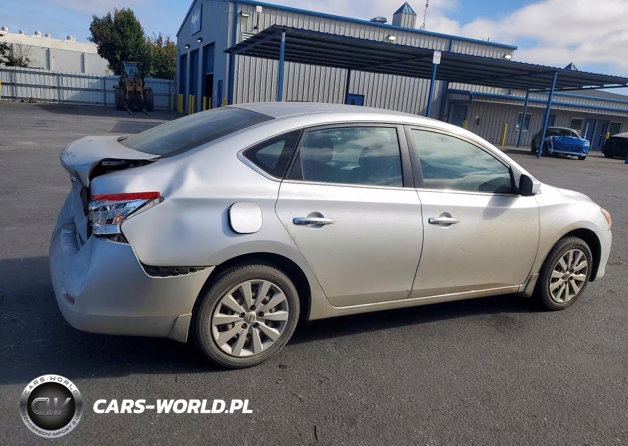 2015 Nissan Sentra S VIN:3N1AB7AP4FY238227 - 3