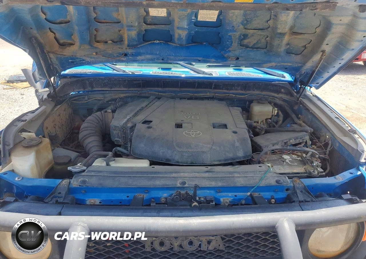 2007 Toyota Fj Cruiser Base VIN:JTEBU11F770004445 - 11