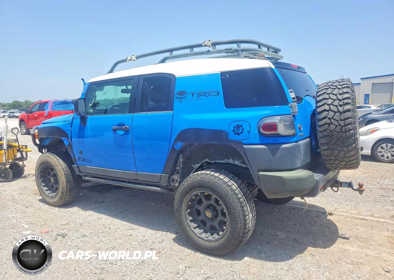 2007 Toyota Fj Cruiser Base VIN:JTEBU11F770004445 - 2