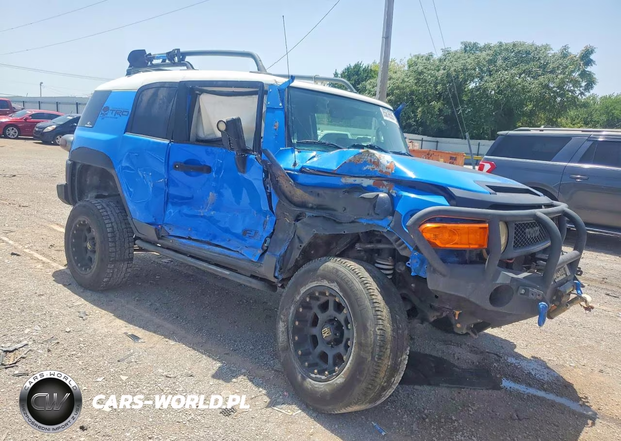 2007 Toyota Fj Cruiser Base VIN:JTEBU11F770004445 - 4