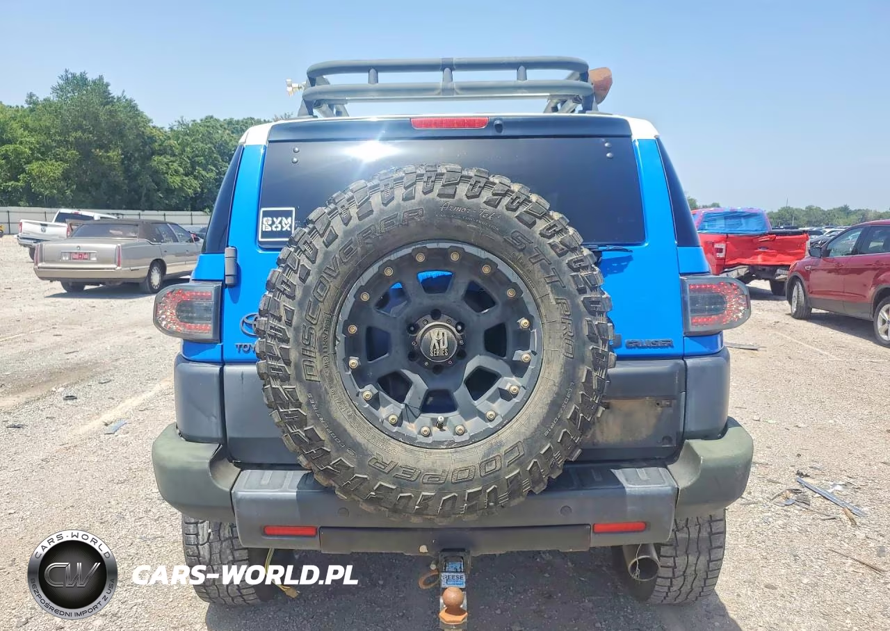 2007 Toyota Fj Cruiser Base VIN:JTEBU11F770004445 - 6