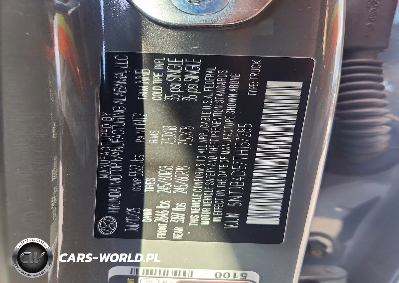 2026 Hyundai Santa Cruz Sel VIN:5NTJB4DE7TH157285 - 13