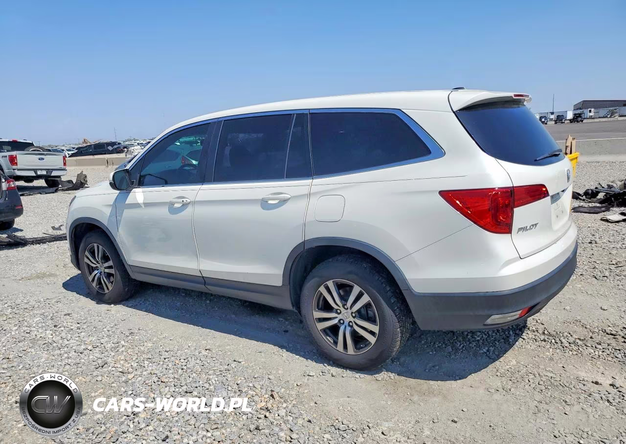 2017 Honda Pilot Exln VIN:5FNYF6H79HB091336 - 2