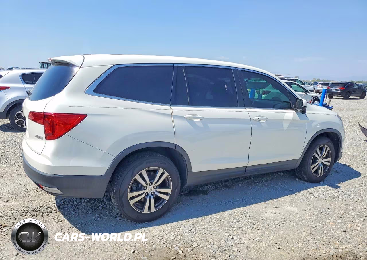 2017 Honda Pilot Exln VIN:5FNYF6H79HB091336 - 3
