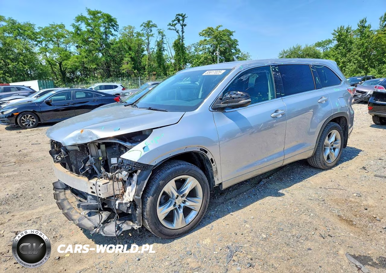2015 Toyota Highlander Limited Platinum – zdjęcie 1 z 14