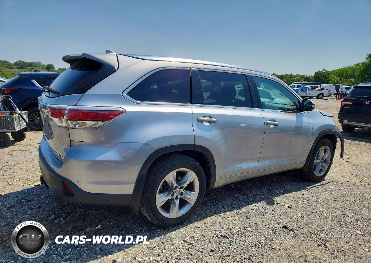 2015 Toyota Highlander Limited Platinum VIN:5TDDKRFH6FS221928 - 3