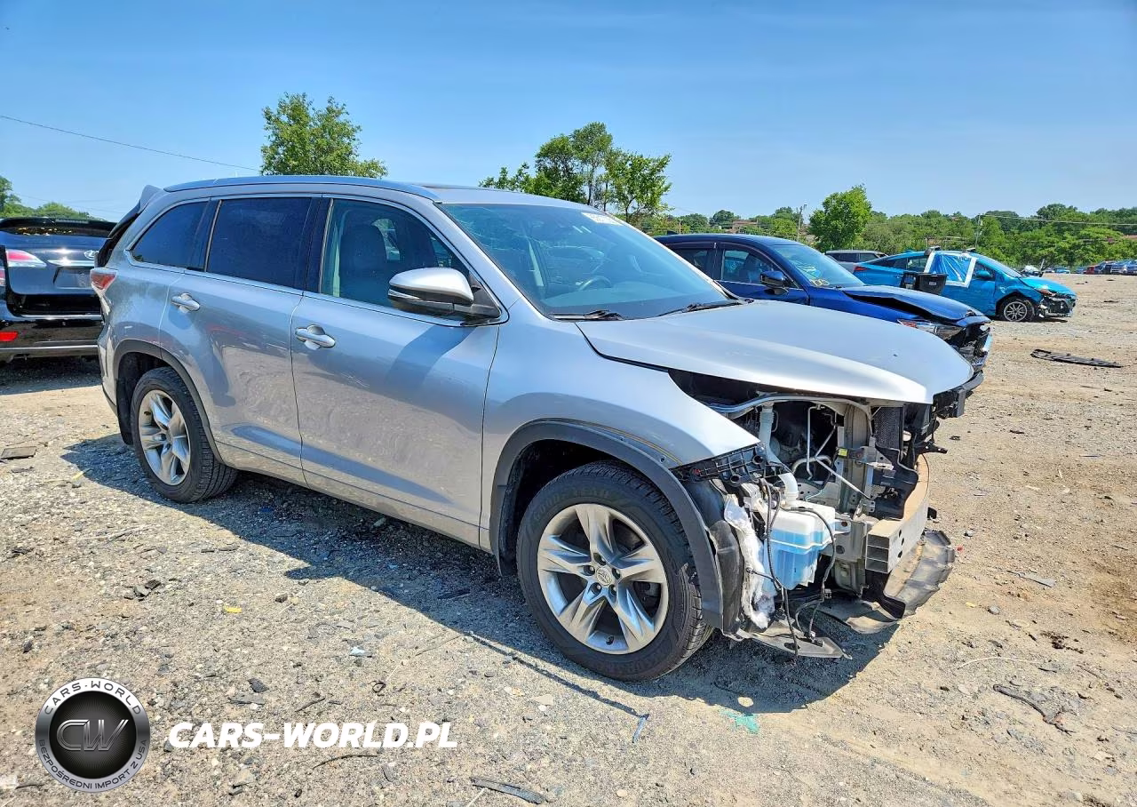 2015 Toyota Highlander Limited Platinum VIN:5TDDKRFH6FS221928 - 4