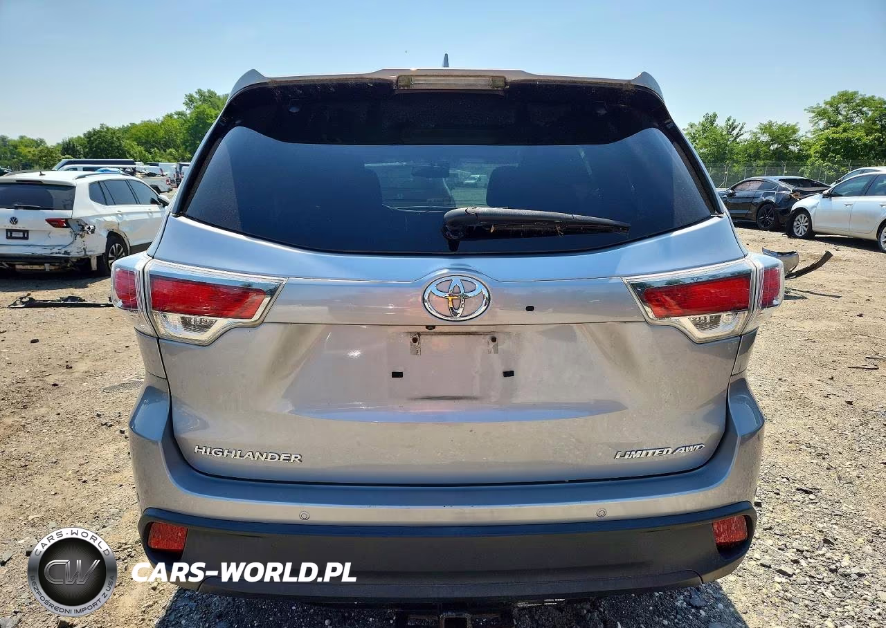 2015 Toyota Highlander Limited Platinum VIN:5TDDKRFH6FS221928 - 6
