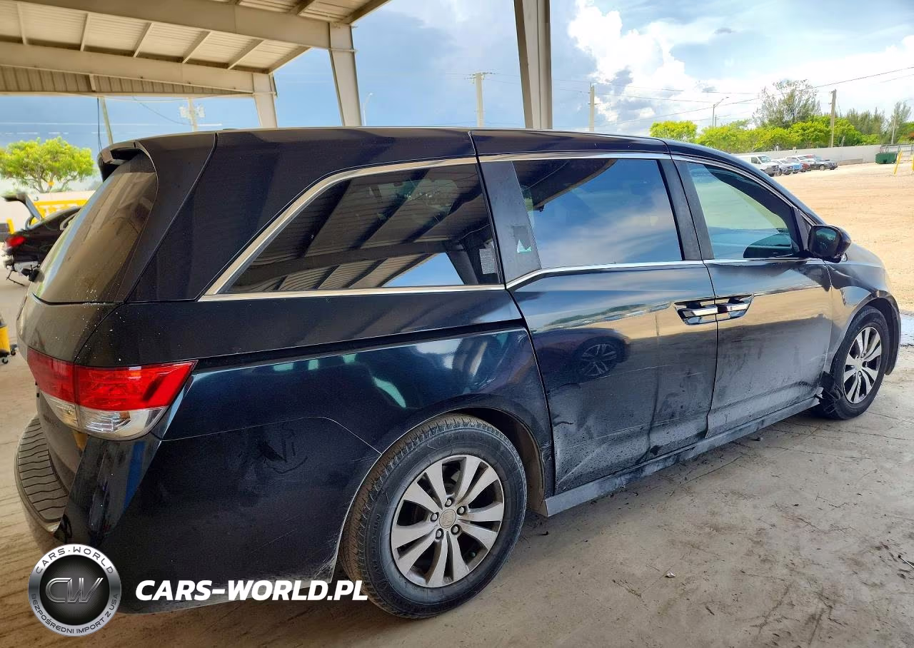 2014 Honda Odyssey Exl VIN:5FNRL5H66EB038801 - 3