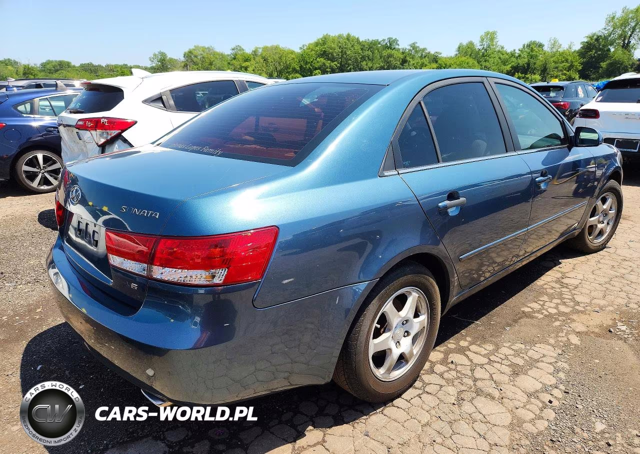 2006 Hyundai Sonata Gls V6 VIN:5NPEU46F36H105284 - 3
