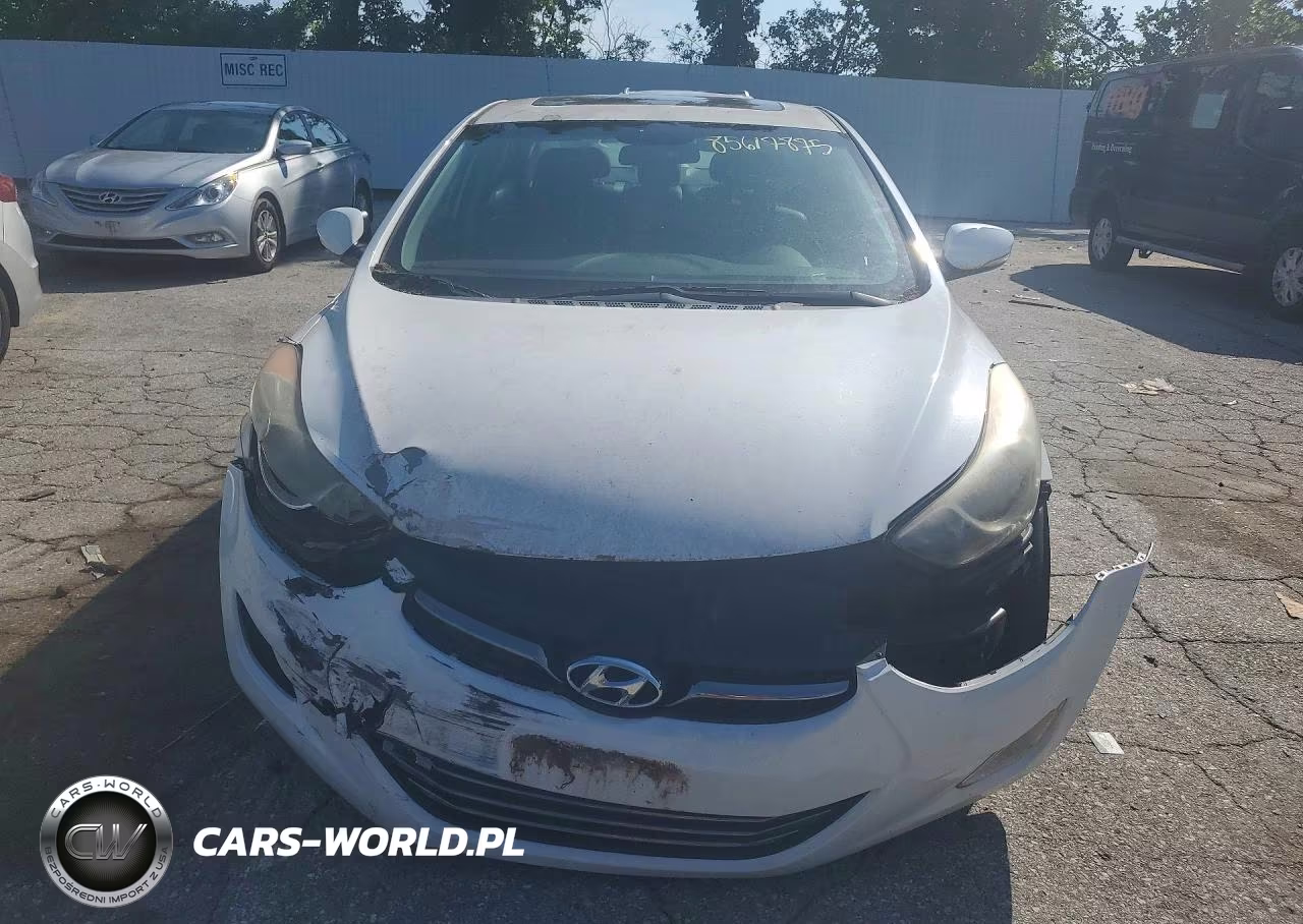 2011 Hyundai Elantra Limited VIN:5NPDH4AE9BH000791 - 5