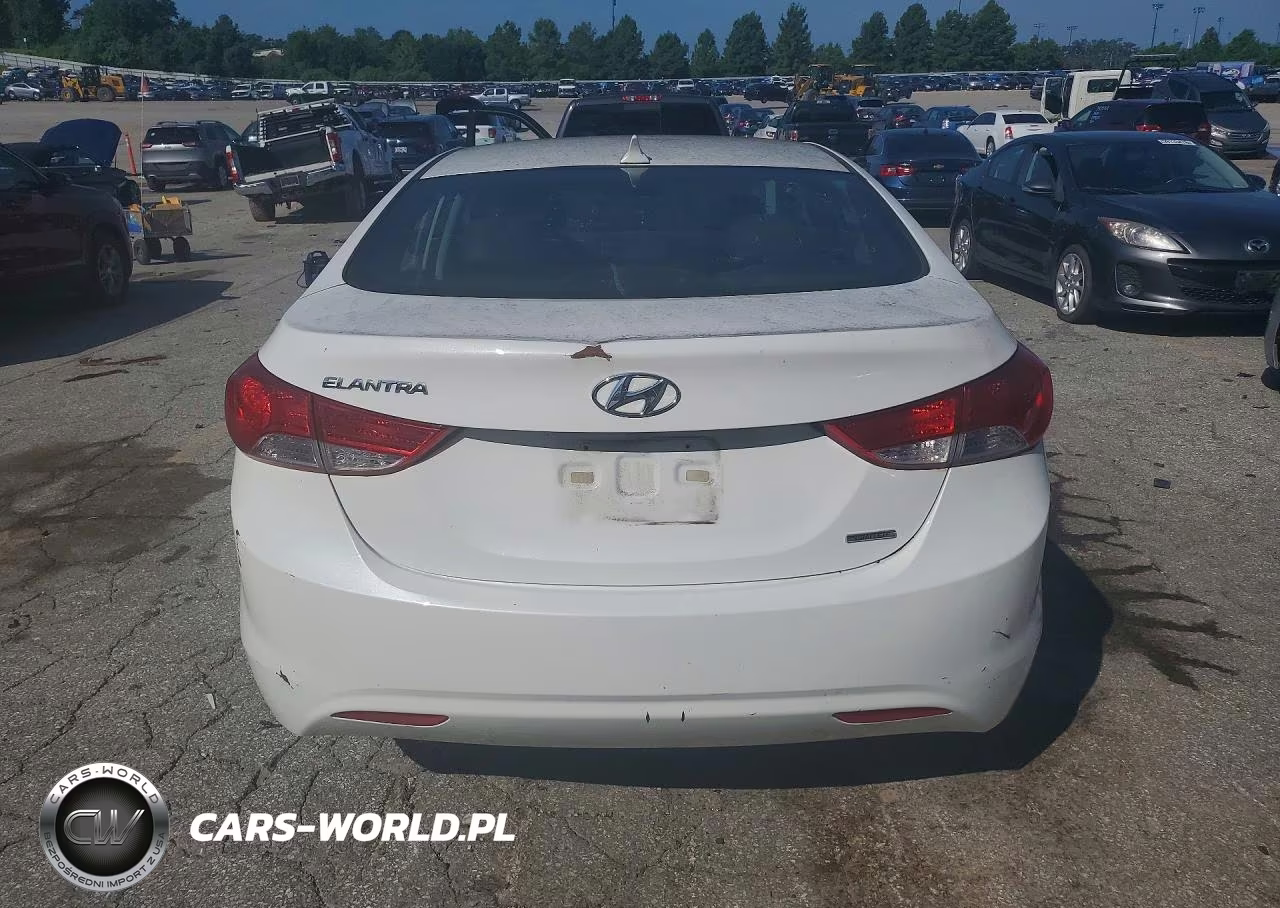 2011 Hyundai Elantra Limited VIN:5NPDH4AE9BH000791 - 6