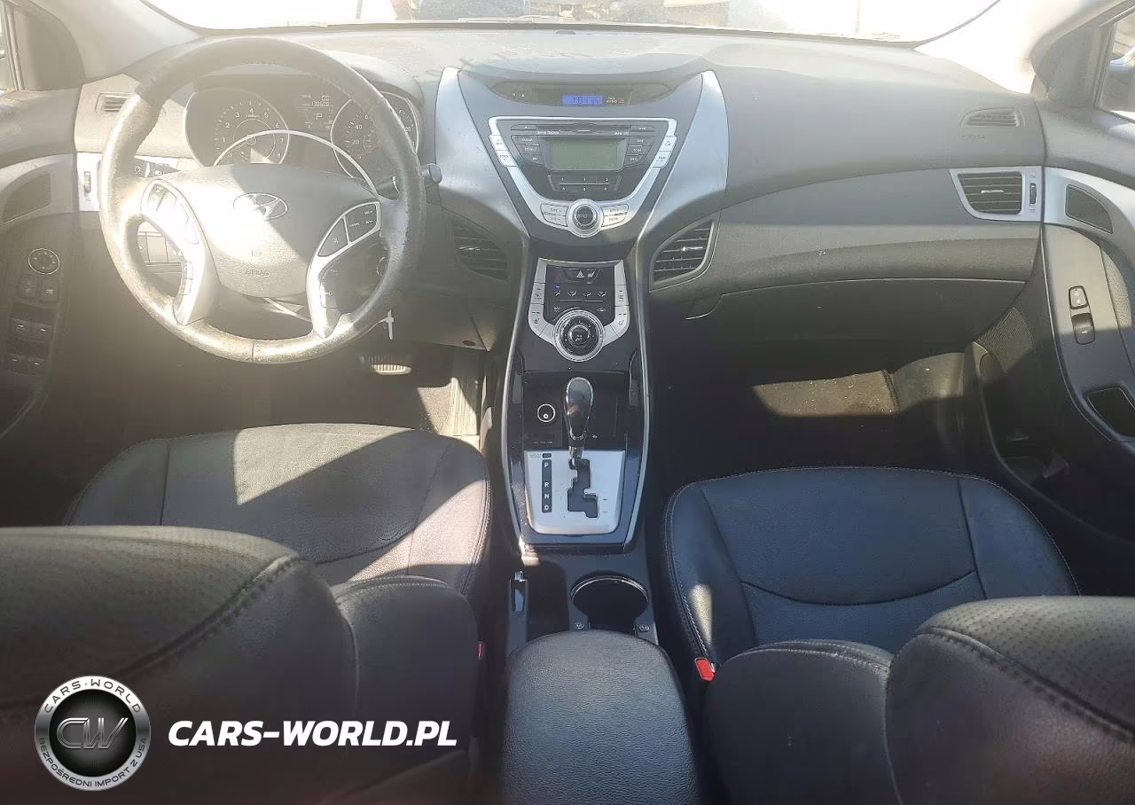 2011 Hyundai Elantra Limited VIN:5NPDH4AE9BH000791 - 8