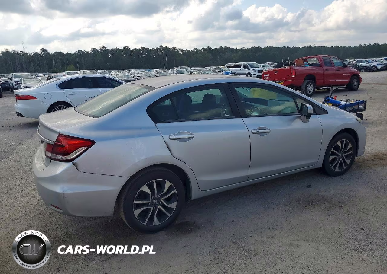 2014 Honda Civic Ex VIN:19XFB2F8XEE240054 - 3