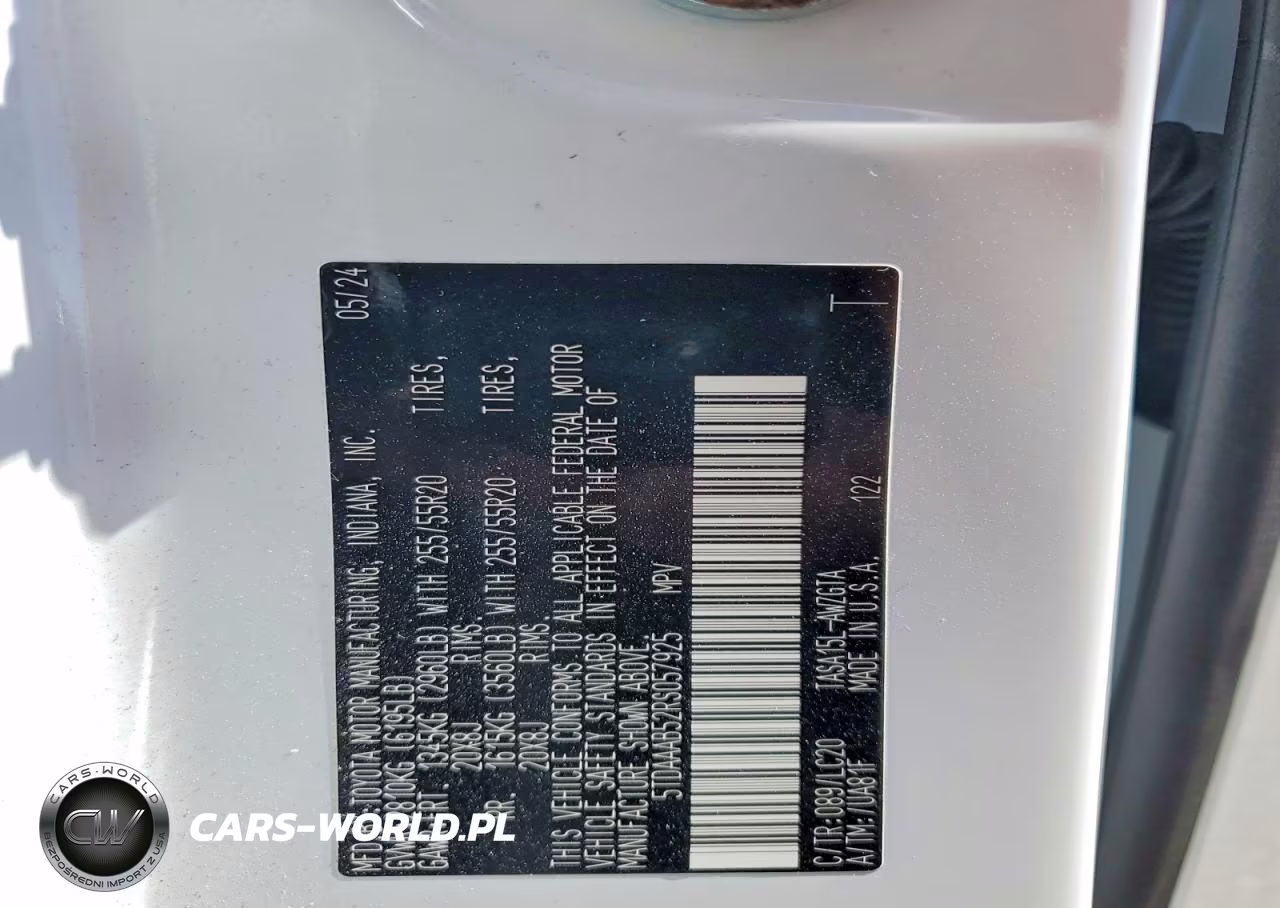 2024 Toyota Grand Highlander Limited VIN:5TDAAAB52RS057925 - 14