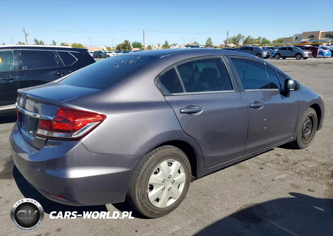 2014 Honda Civic Lx VIN:19XFB2F59EE258339 - 3