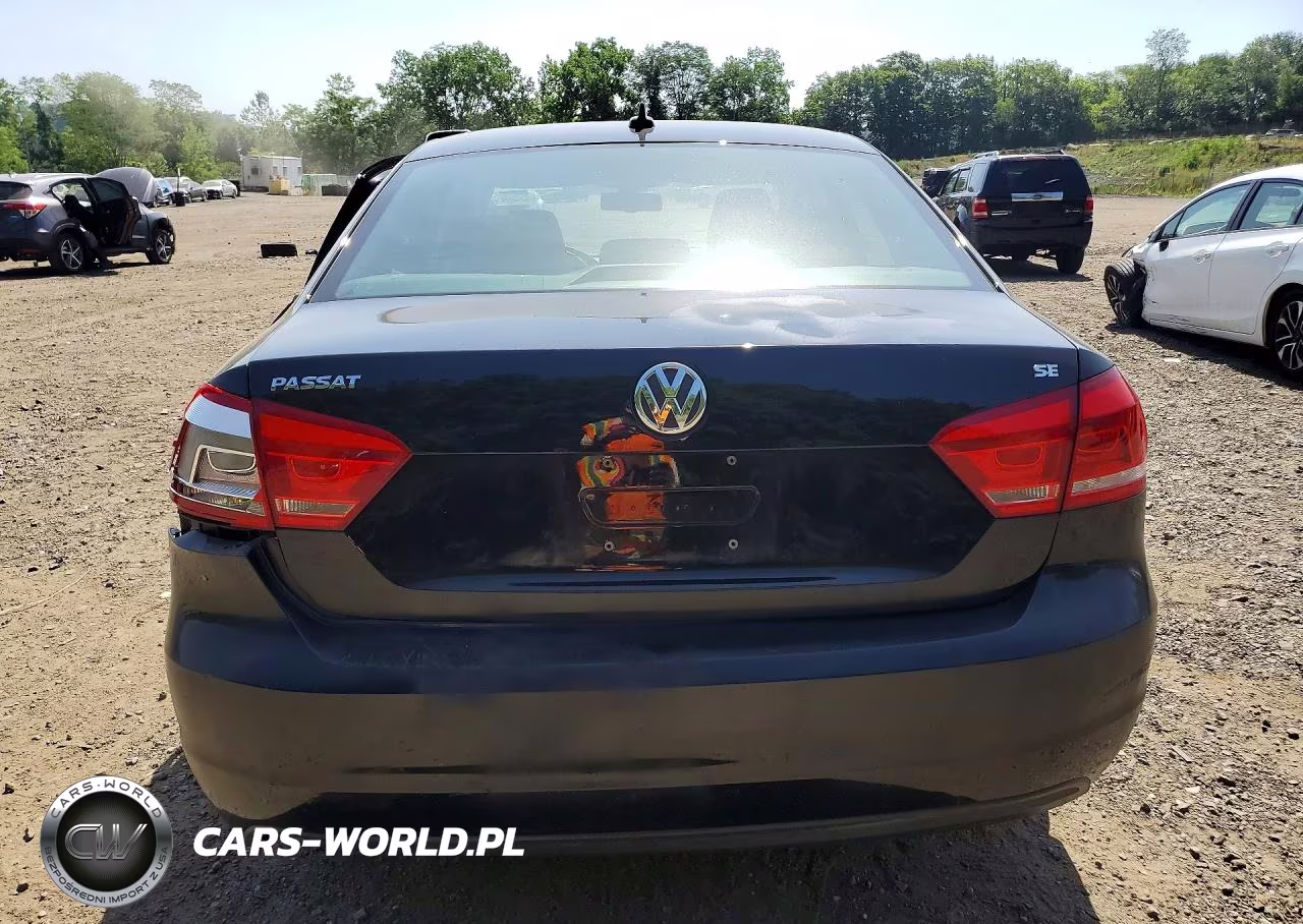 2013 Volkswagen Passat Se VIN:1VWBP7A33DC111133 - 6