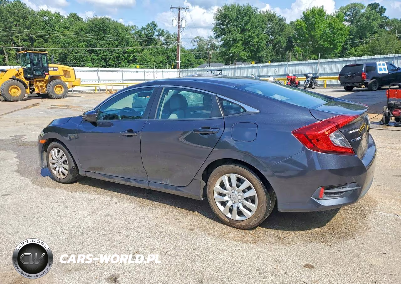 2017 Honda Civic Lx VIN:2HGFC2F50HH536584 - 2