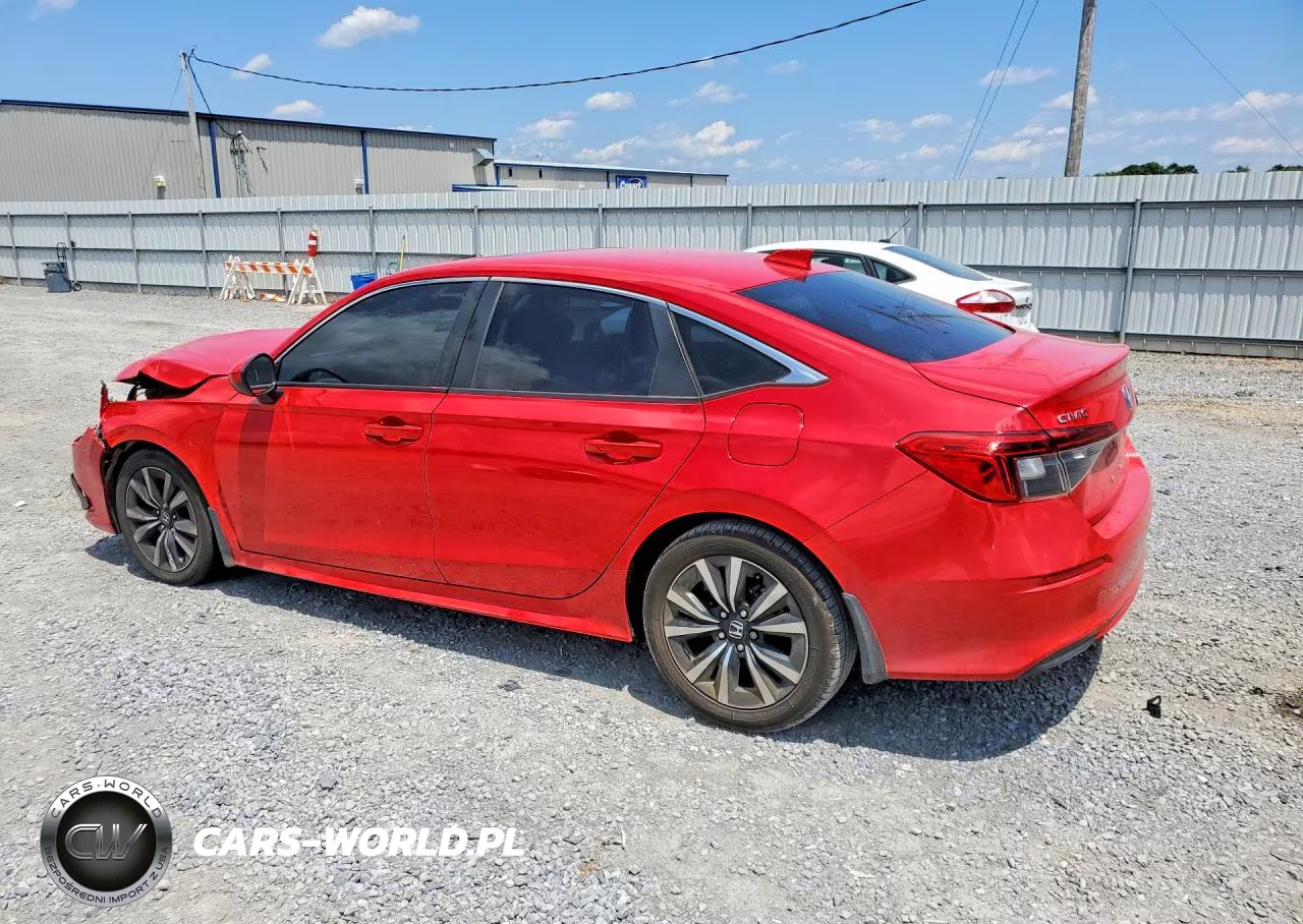 2022 Honda Civic Ex VIN:2HGFE1F70NH303967 - 2