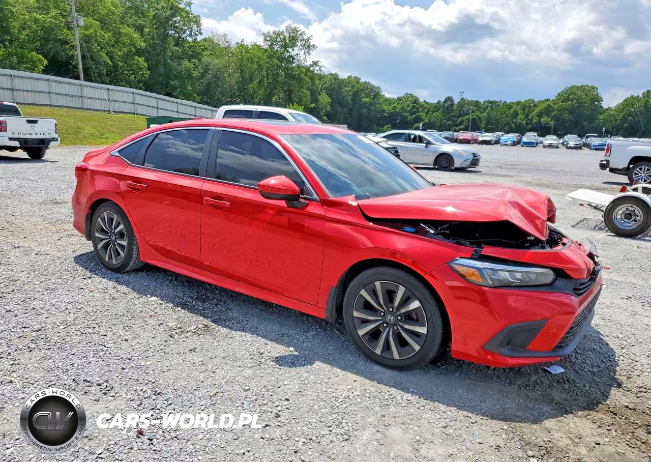 2022 Honda Civic Ex VIN:2HGFE1F70NH303967 - 4