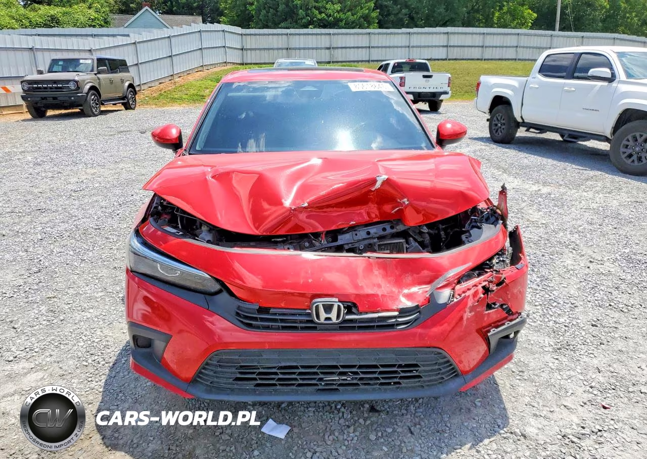 2022 Honda Civic Ex VIN:2HGFE1F70NH303967 - 5