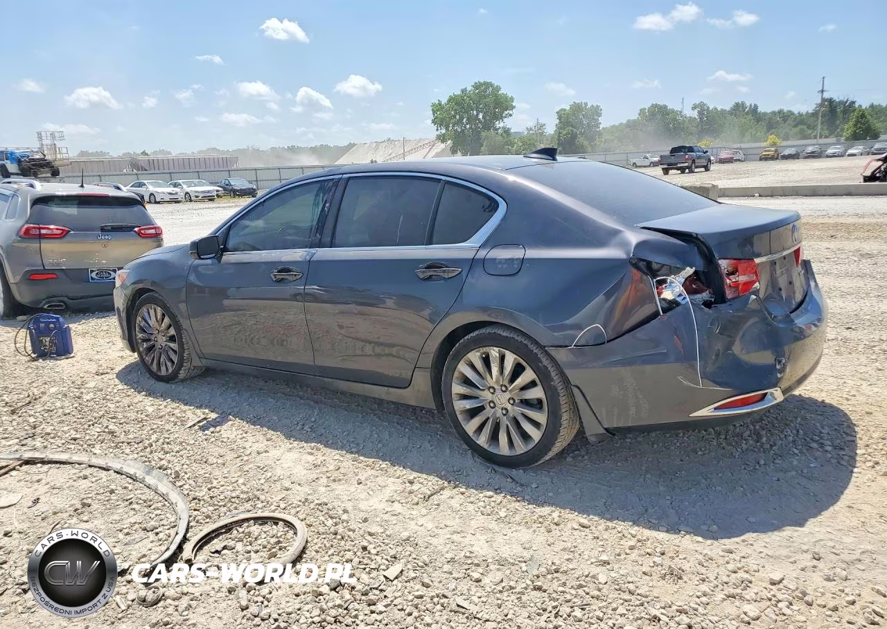 2014 Acura Rlx Tech VIN:JH4KC1F58EC007761 - 2