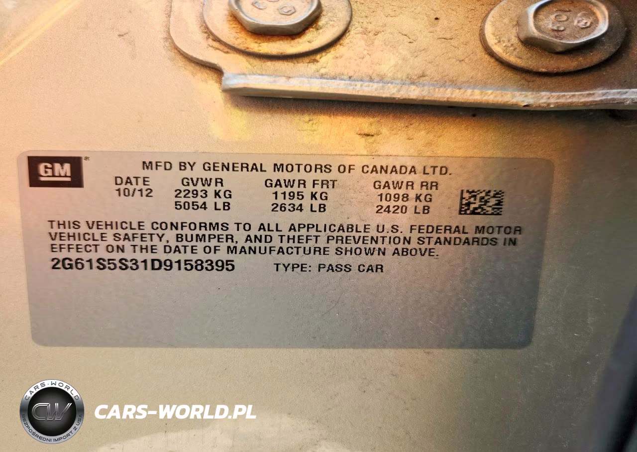 2013 Cadillac Xts Premium Collection VIN:2G61S5S31D9158395 - 12