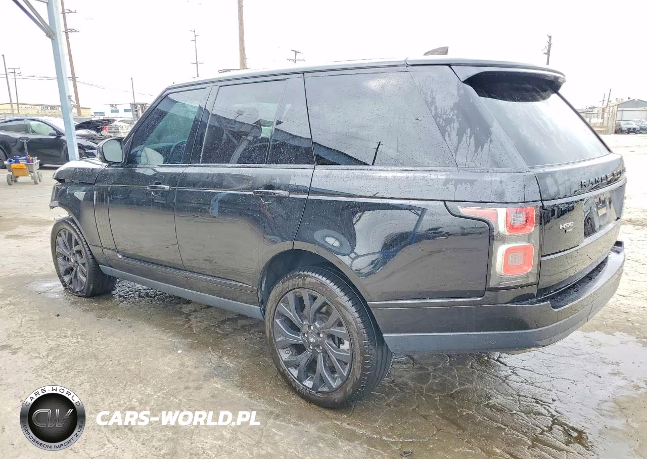 2021 Land Rover Range Rover Hse Westminster Edition VIN:SALGS2RU3MA426784 - 2