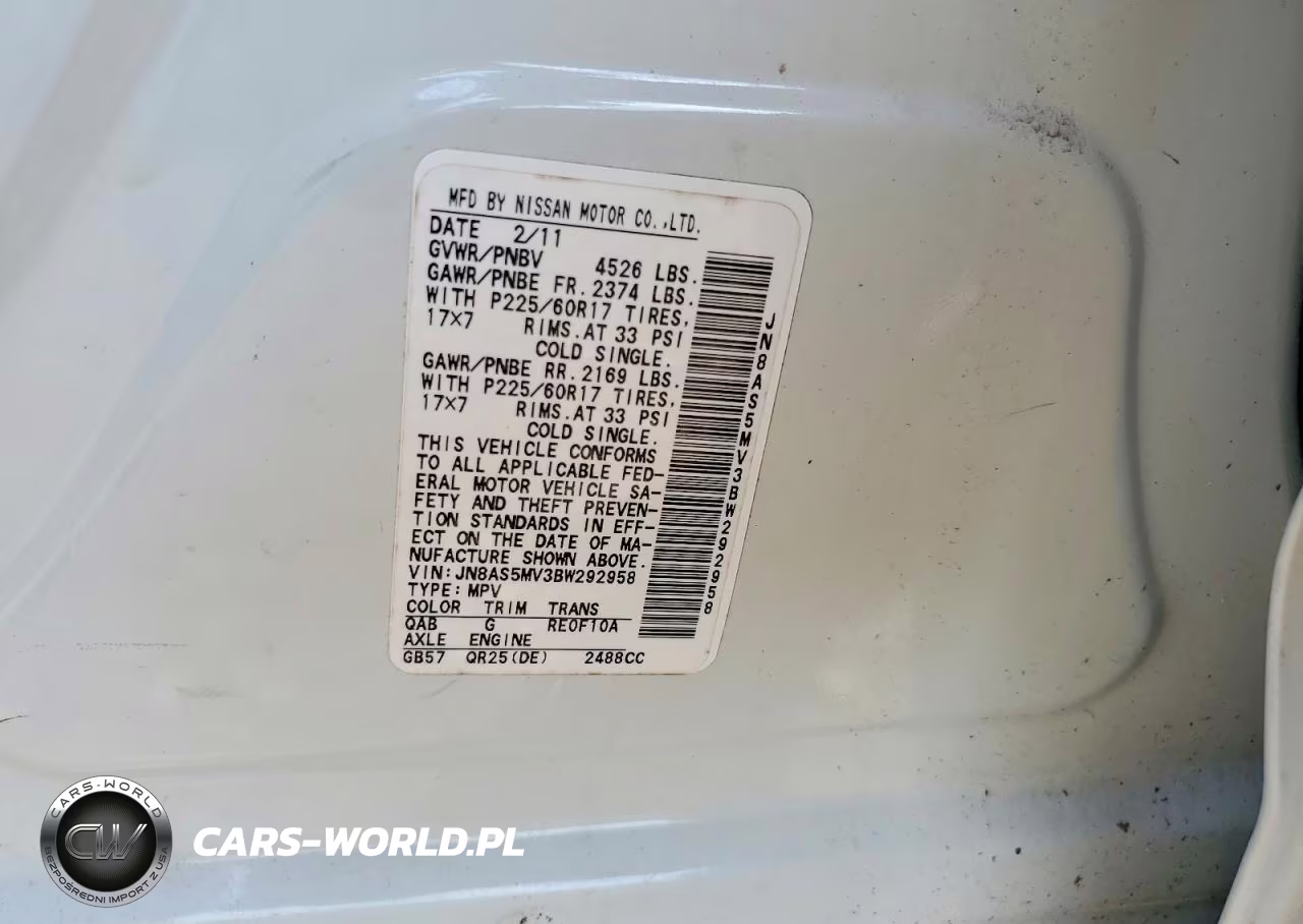 2011 Nissan Rogue S VIN:JN8AS5MV3BW292958 - 13